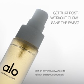Alo Yoga Insta Glow Face Mist - Restores moisture and leaves skin feeling refreshed, hydrated, bright and glowing 1.7 Fl Oz / 알로 요가 인스타 글로우 페이스 미스트 - 수분을 회복하고 피부를 상쾌하고 촉촉하며 밝고 빛나는 피부로 가꾸어 줍니다 1.7 Fl Oz