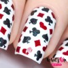 Whats Up Nails Playing Cards Stencils for Nails, Nail Stencils,