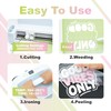 Light Purple PU Heat Transfer Vinyl, 12 Pcs 12"x10" HTV