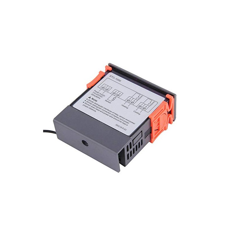 220V Temperature Controller Thermostat, Digital Temperature Thermostat STC-1000 Controller -50℃~110℃
