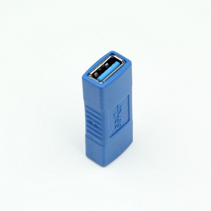 2-Pack USB 3.0 Coupler USB Female to Female USB Adapter,