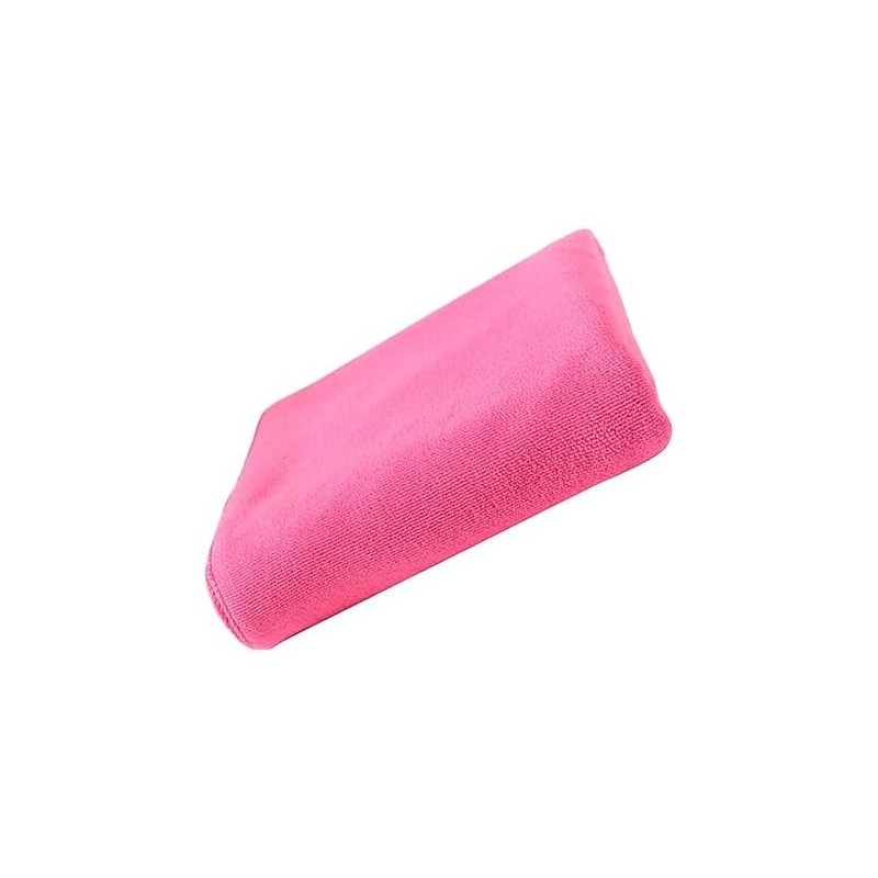 DOITOOL Toalla de Microfibra para Secado de Cabello Rosa 30x70