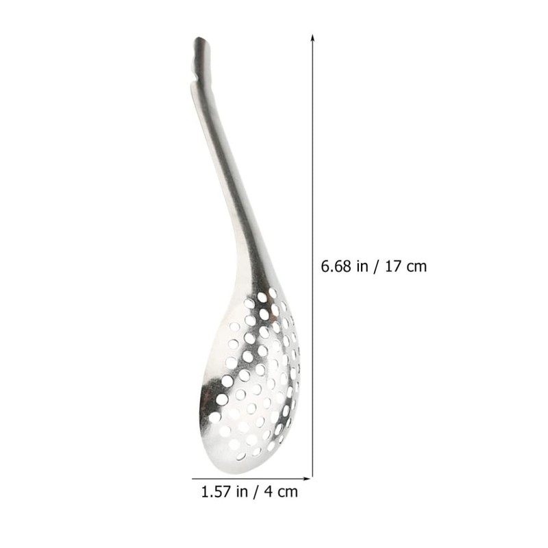 Gadpiparty Set of 6 Caviar Slotted Spoons Spherification Tools Kitchen