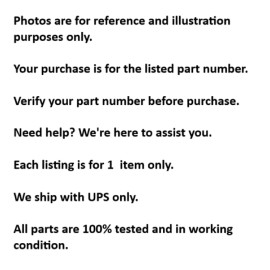 WPL OEM Genuine Part 1 of WP2188656 - PAN-CRISPR