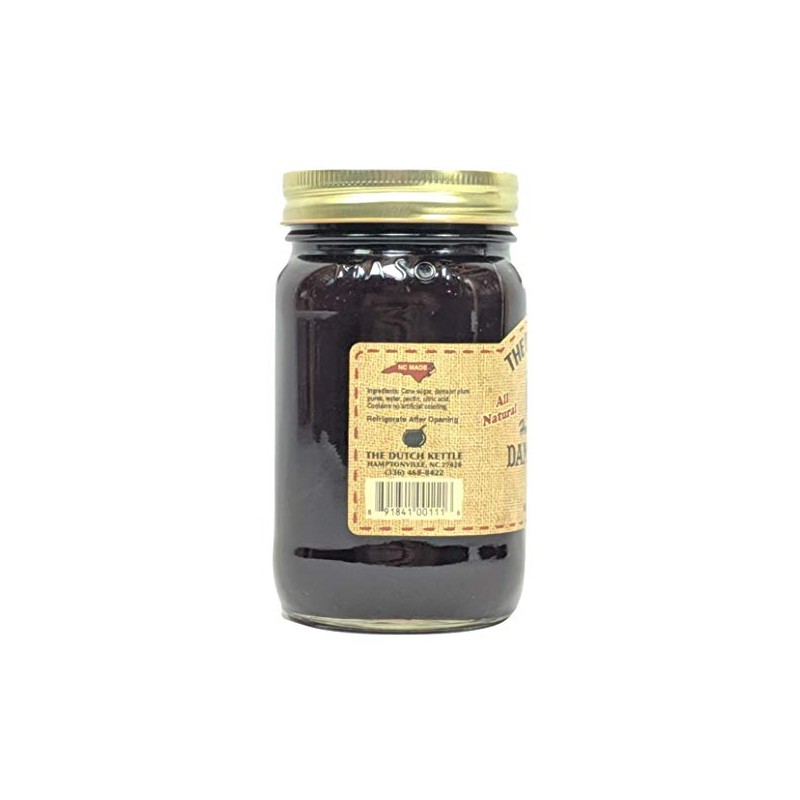 The Dutch Kettle Amish Homemade Style Damson Plum Jam 2-19