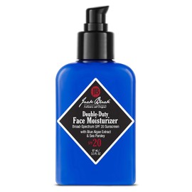 Jack - Hidratante facial doble de color negro SPF 20, Sin color, 97,59 ml