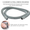 TIMESETL 2m Washing Machine Hose Extension, Washing Machine Pipe，Washing Machine