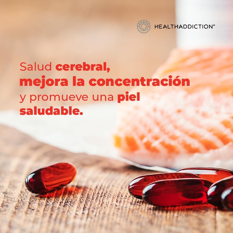 HEALTHADDICTION - 2 Pack Suplemento Omega 3, 6, 7 y