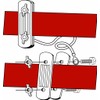 Field Guardian Polytape to Polytape Connector, 2-Inch