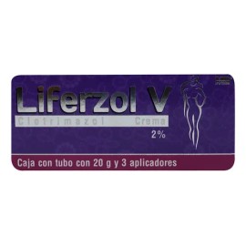 Liferzol-v Crema Vaginal 2% Tubo C/20 G. Y 3 Aplics.