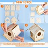 DIY Bird House Kit for Children, 2 Pieces Bird House