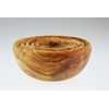 Olive Wood Nesting Bowls, Set of 6, Wood, Grain/Natural, 15