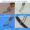 Agatige Hot Cutter Blade, Fabric Cutter, Alloy Fabric Rope Cutting