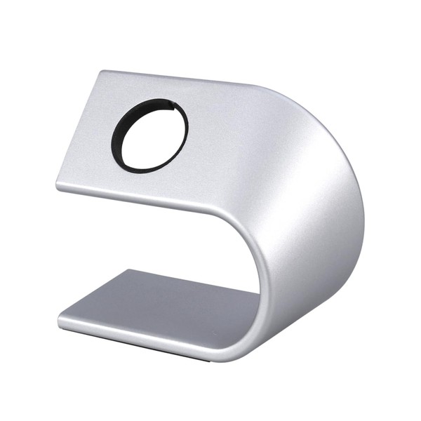 KOMBIUDA U Shaped Silver Charging Dock for Sturdy Non Slip