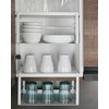 Nxconsu 2Pack Under Shelf Storage Basket Organizer Hanging Holder for