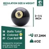 EAGLES Professional Billiard Ball Set – 2-1/4" Regulation Size Pool