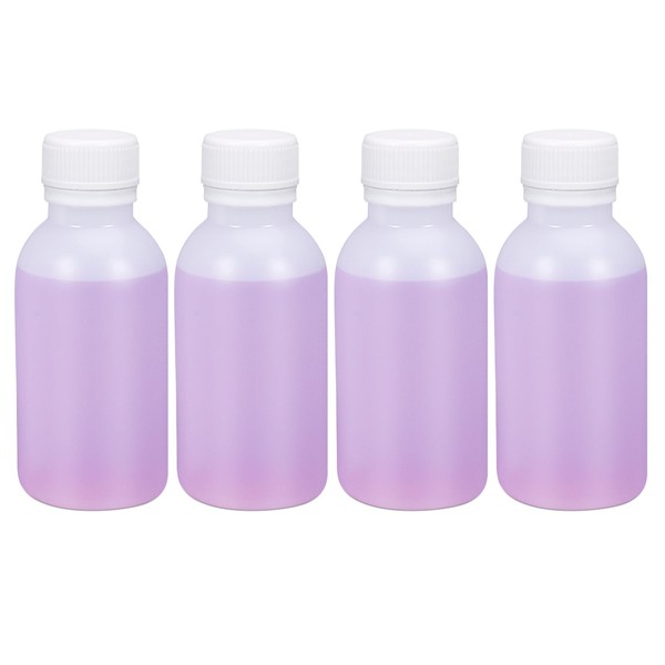 UMETASS PE Plastic Food Grade Bottles, Wide Mouth Lab Reagent