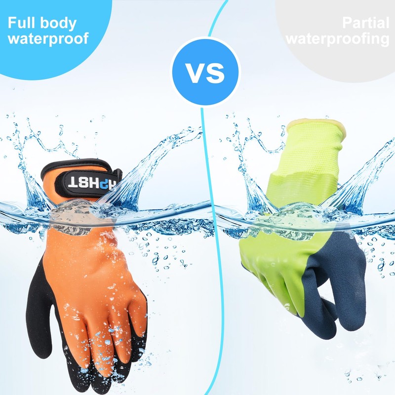 HPHST Work Gloves Winter Waterproof Thermal Warm Winter Gloves Assembly