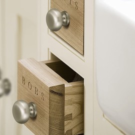 YAGU 10 Pack Round Cabinet Knob Brushed Satin Nickel Kitchen Drawer Pulls Zinc Alloy Hardware for Bedroom Dresser Bathroom Cupboard Closet Knobs