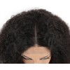 16 inch Lace Wigs Human Hair Curly Afro Wig Curly