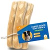 MINOWILD Set 3 of Coffee Wood Dog Chew Toy –