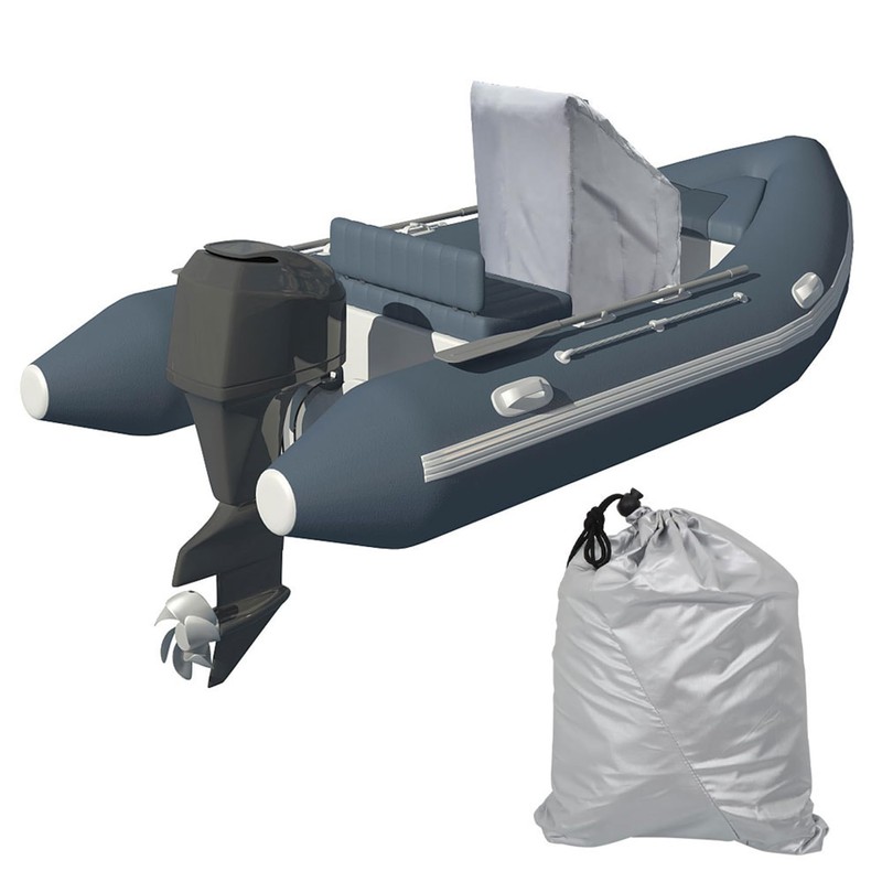 Silscvtt Grey Heavy Duty 600D Boat Center Console Cover Replacement