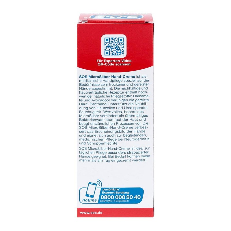 SOS Micro Silver Hand Cream 75 ml