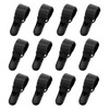 Ainiveiya 12-Pack Garden Flag Rubber Stoppers and Anti-Wind Clips for