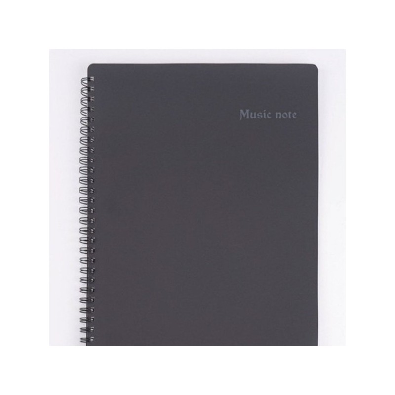 (BE) Mechaline Music Note A4 60 Sheets Black (KYR-WFI270Y) /