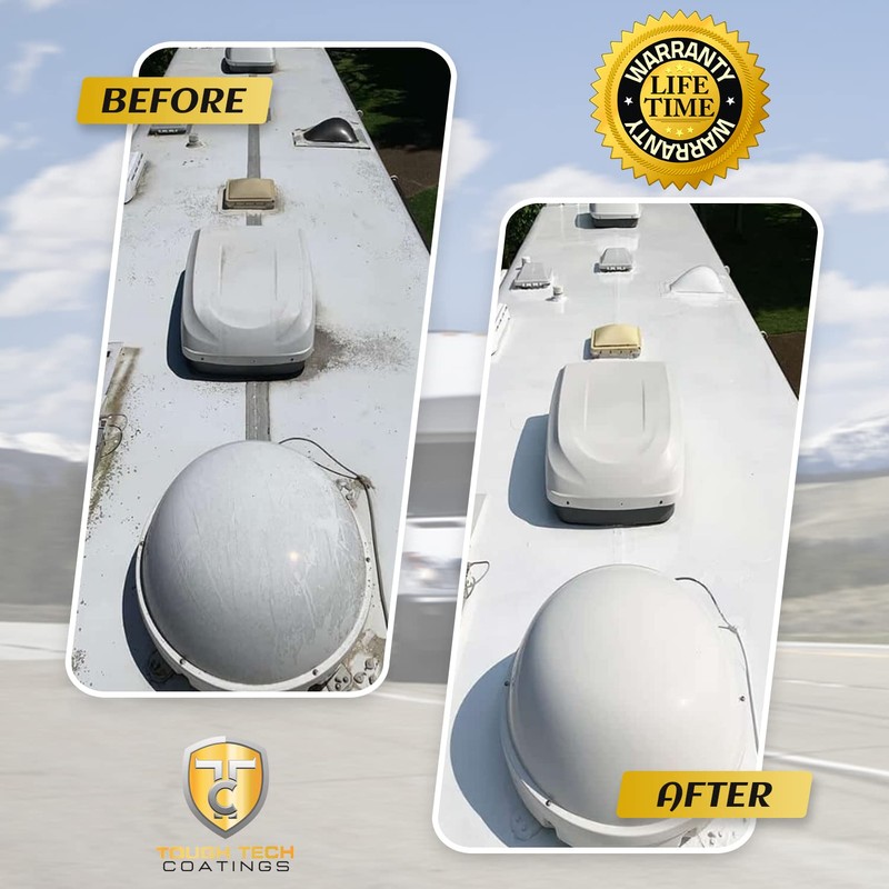 RV Roof Sealant - RV Roof Coating for RV, Campers,