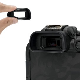 KIWIFOTOS Camera Extended Eyecup Eyepiece Compatible with Canon EOS R10 Camera, R10 Viewfinder Protection Accessories