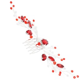 BIUDECO Bridal Hair Side Comb Rhinestone Detail Elegant Headpiece for Women for Weddings Engagements Proms Special Occasions Hair Accessories