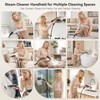 Steam Cleaner, 3 Level Adjustable Handle with 15 Accessories