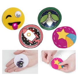 KOOKYE Lilypad Sewable Starter Kit Learning Wearable E-Textile Cuttable Electronics Sewing Kit