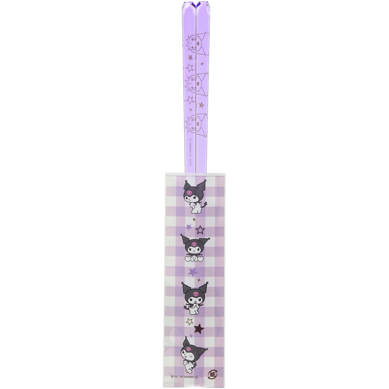 Kim Jo Toki Sanrio 315517 "Kuromi" Stars Clear Chopsticks 9.1