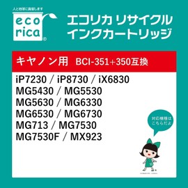 ECI-C350XLB ECI-C350XLB Recycle Ink Compatible with Canon BCI-350XLPGBK Black (Pigment)