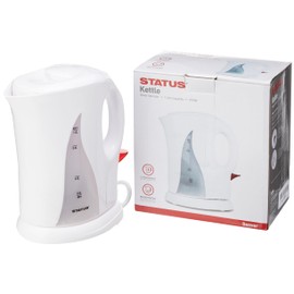 STATUS Denver Water Kettle | 1 Litre Kettle | White | DENVERKETTLE