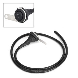 Motorcycle Handlebar Switch Waterproof Switch Bike Switch ON OFF Headlight Fog Light Switch 22mm Handlebar for Auto Bike ATV