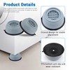 BangBoom Anti Vibration Pads for Washing Machine, Shock & Noise
