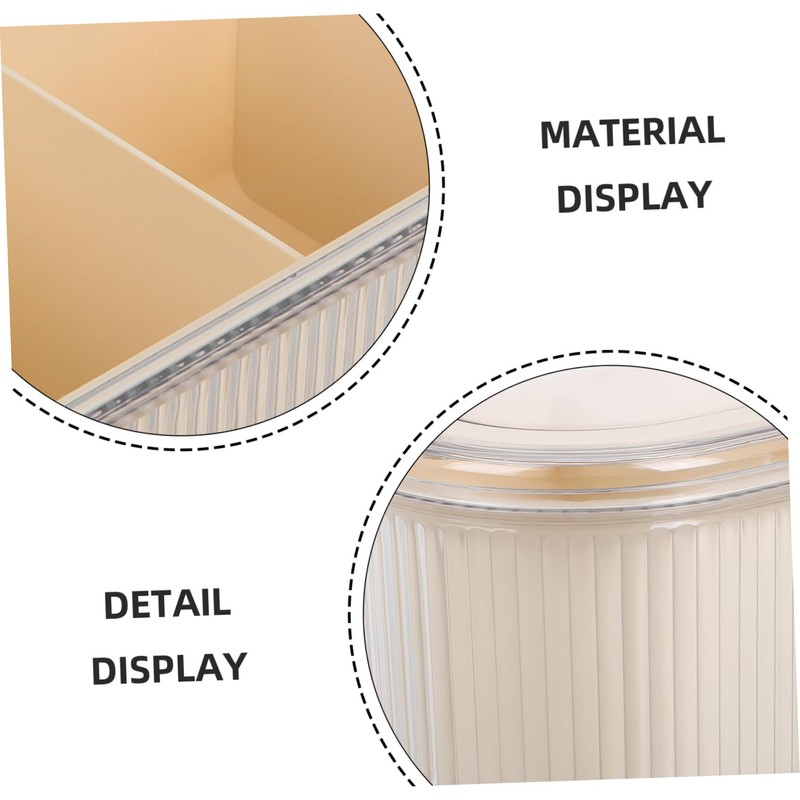 Gatuida Makeup Sponge Case with Lid Compartment Makeup Organizer for