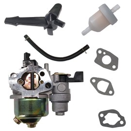 Carburetor GX160 5.5HP GX200 16100 Carburetor Filter Kit GX160 GX200 Carburetor with Air Filter Tuning Kit 17210-ZE1-517 for Honda GX120 GX140 GX 160 GX168 GX200 5HP 5.5 PS 6.5 HP engine