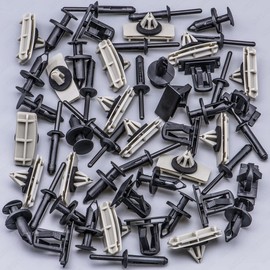 Rexka 55pcs Wheel Fender Flare Clips Hardware Kit for Jeep Liberty 2006-2012 55157055AA 6503598 6506007AA 55156429AA