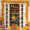 Fall Bulletin Board Decorations Set Autumn Scarecrow Maple Leaves Pumpkin