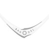 BANDEL Cross Necklace, white