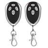 Kingdder 2 Pcs 4 Channels Gate Opener Remote Compatible with