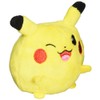 Pokemon Mini Mini Roll-Up Plush Toy, Pikachu (Wink)