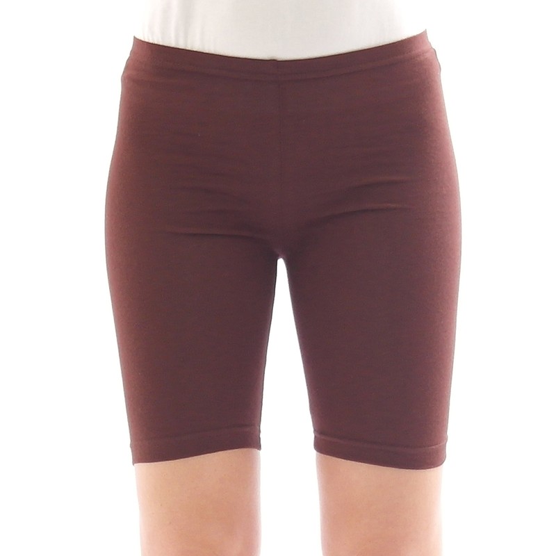 yeset Girls' Slim Plain Shorts Black Black