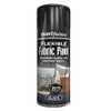 Paint Factory Black Flexible Fabric Spray Paint, Suitable for Leather