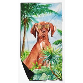Caroline's Treasures CK3013TWL3060 Vizsla Premium Beach Towel Oversized Towel Beach Blanket, Pool, Beach Essentials, Yoga, Premium Bath Towel, Quick Dry Plush