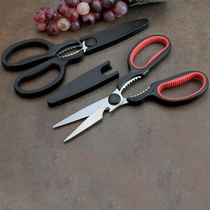 Prime Chef Set of 2 Heavy Duty Non-Slip Kitchen Shears
